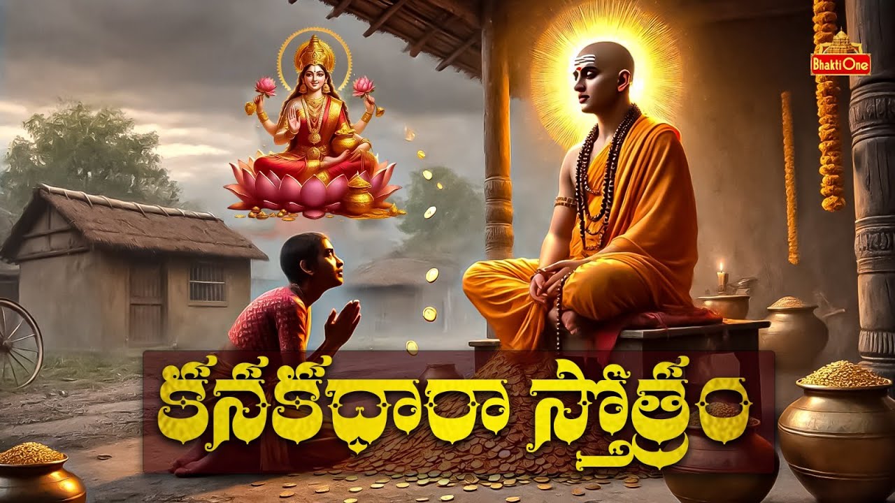 Kanakadhara Stotram With Lyrics | BhaktiOne