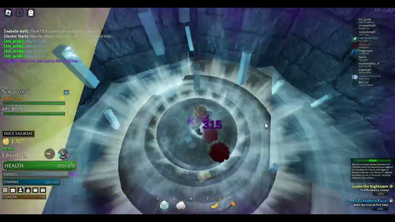 Akursius Keep quest in Arcane Odyssey