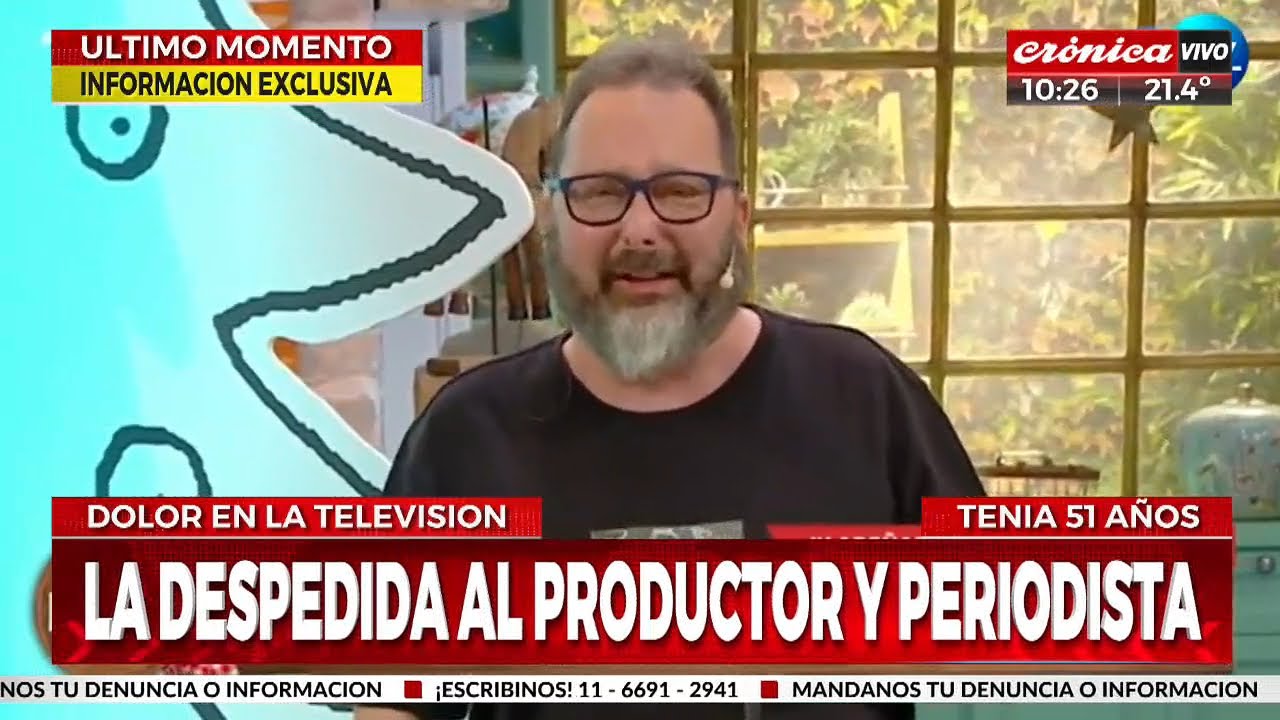 Así se despedía Gerardo Rozín en su último programa