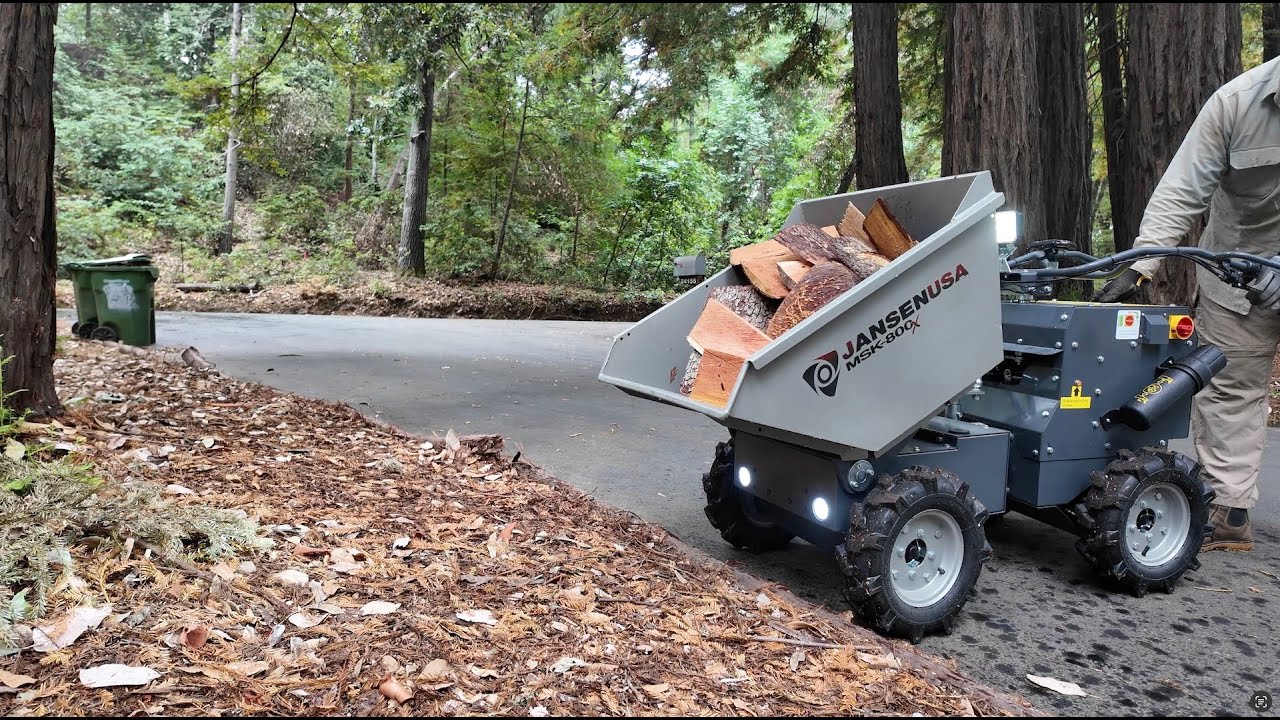 Jansen MSK-800x Four-Wheel Drive Electric Mini Dumper Review
