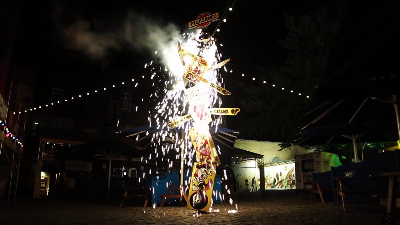 The end of The Pleasance in Edinburgh 2015