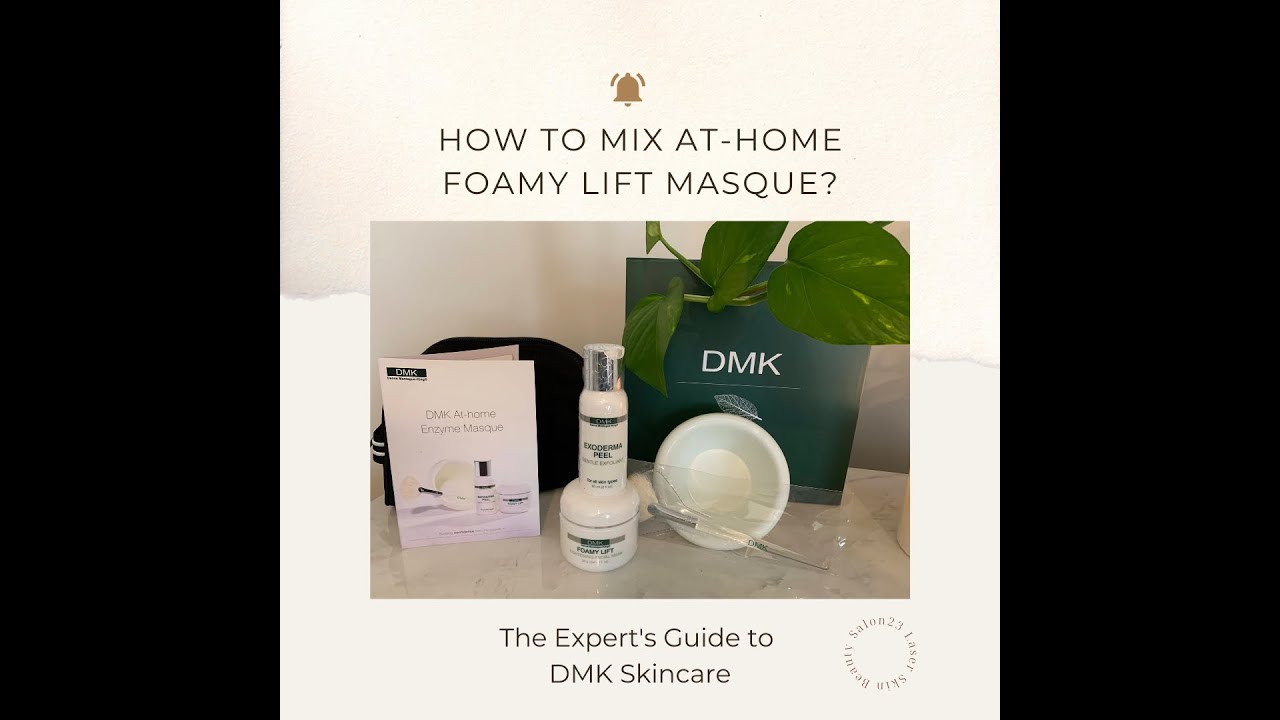 How To Mix DMK At Home Foamy Lift Masque!