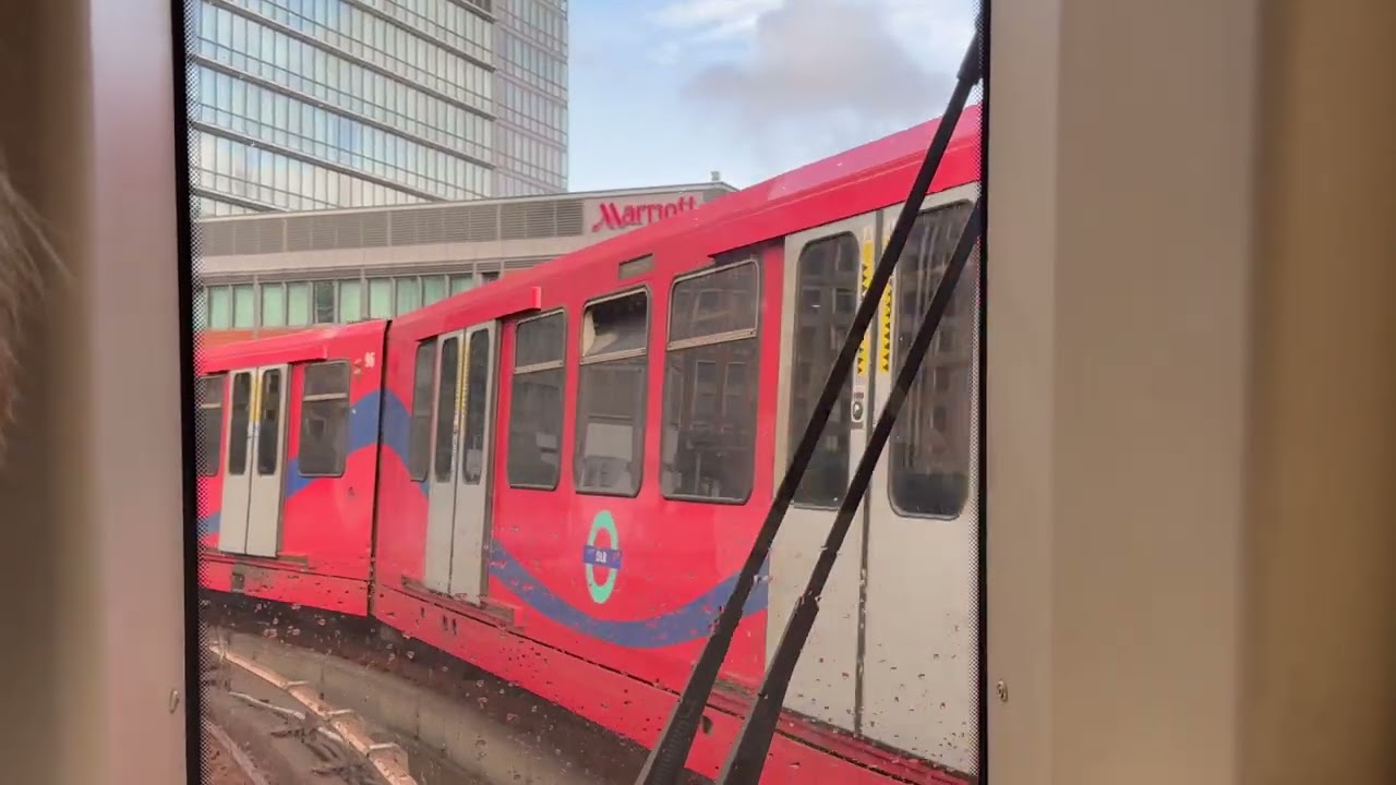 ride the DLR Stratford to Lewisham