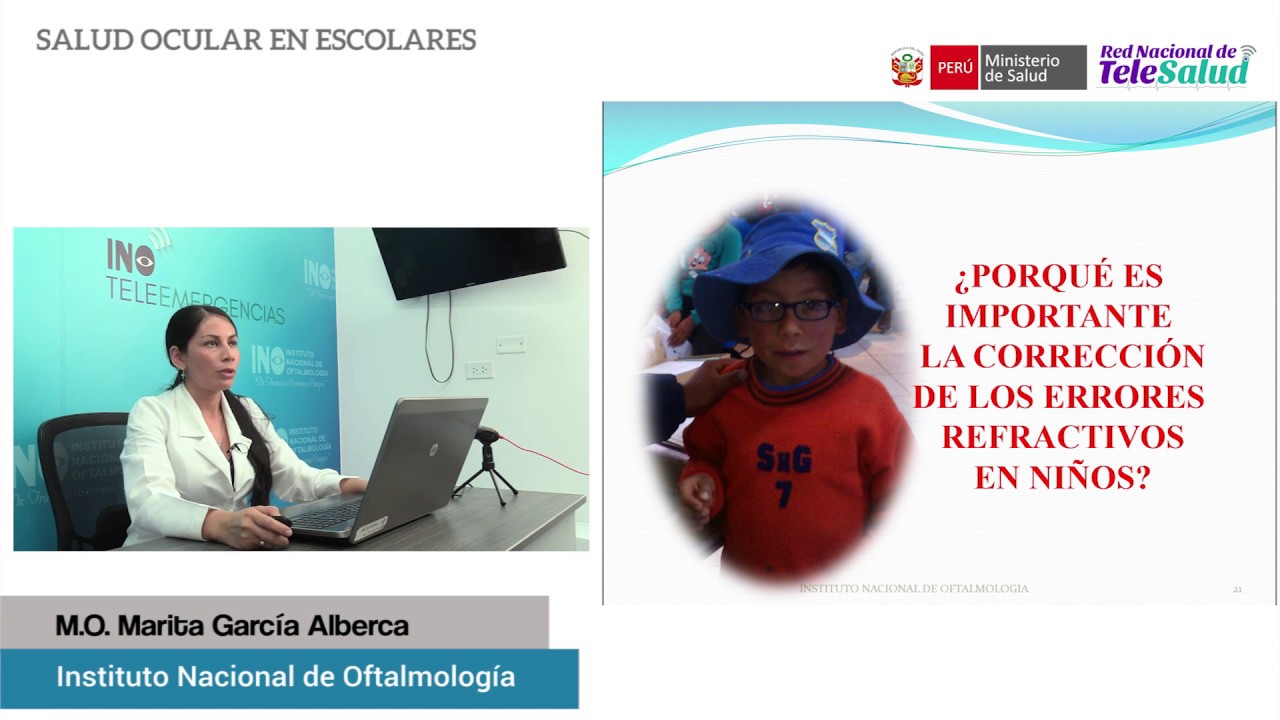 TELECAPACITACI&Oacute;N: SALUD OCULAR EN ESCOLARES