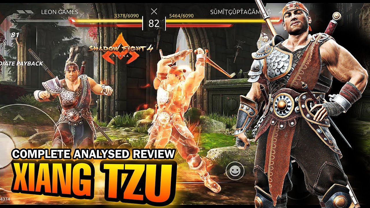 XIANG TZU 💥💥 all Talents Maximum Level Gameplay Ranked PvP Battles 💀💀 - Shadow Fight 4: Arena