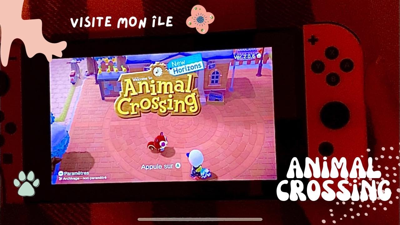 ASMR Gameplay 🎮💜| Visite mon ile Animal Crossing + DLC 🐻
