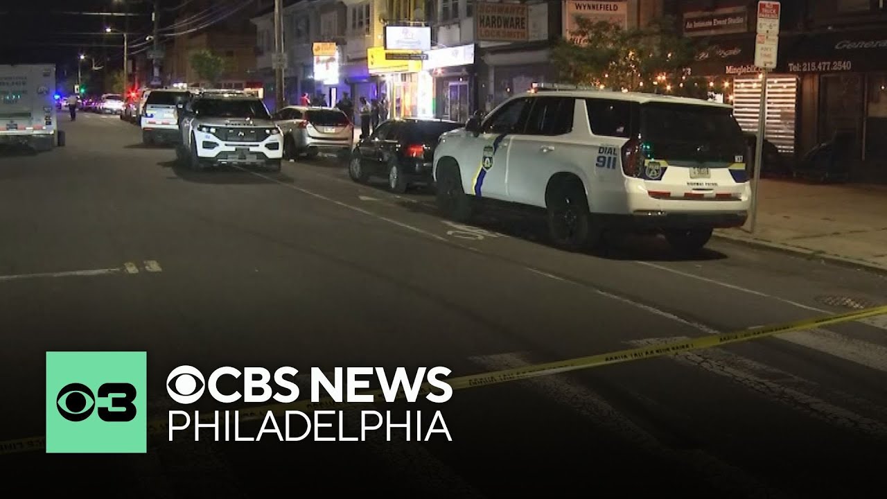 Surveillance video shows moments before 3 Philadelphia police officers shot in Wynnefield