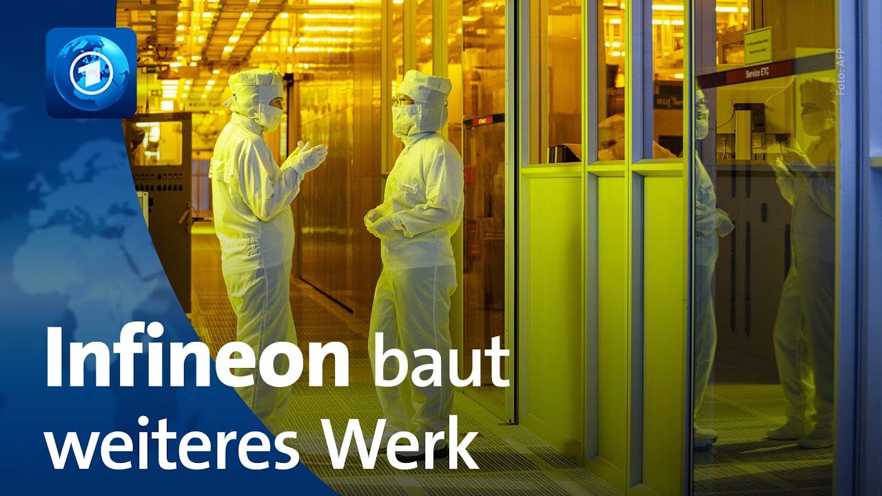 Baustart der Infineon-Fabrik in Dresden
