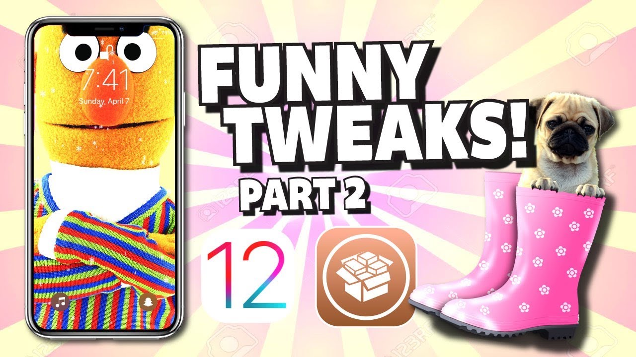 iOS 12 FUNNY TWEAKS! Part #2 for iPhone, iPad and iPod Touch