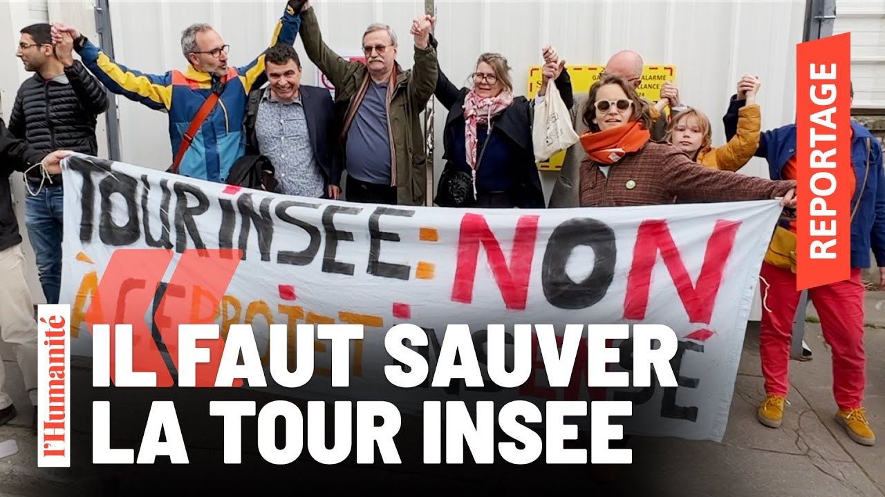 À Malakoff, les habitants et la mairie ensemble contre la démolition de la tour Insee