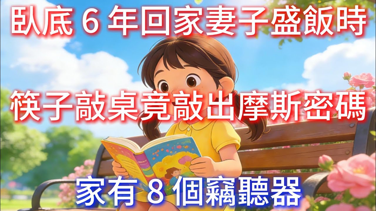 臥底 6 年回家，妻子盛飯時筷子敲桌，竟敲出摩斯密碼：家有 8 個竊聽器！