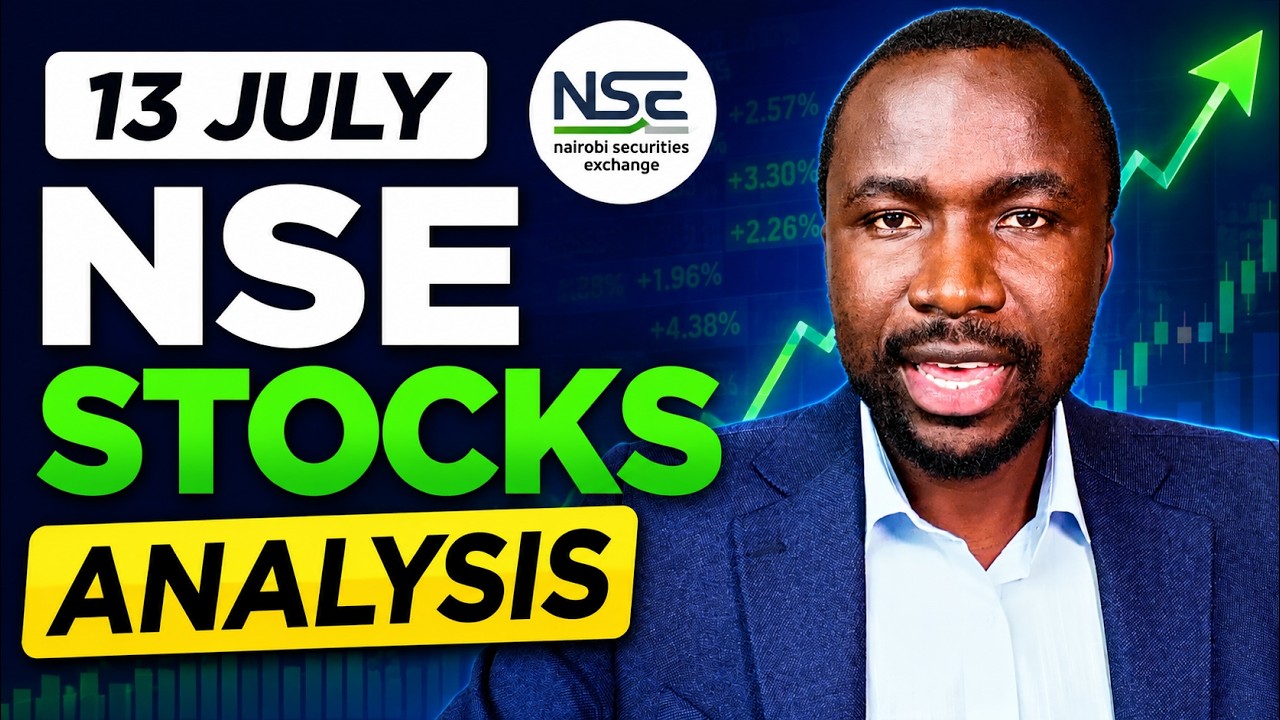 NSE Stocks Analysis Today (13 July) | Top Gainers, Losers & Sector Movers at Kenya Stock Market