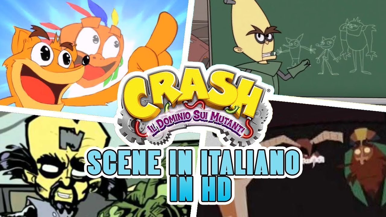 Crash Il Dominio Sui Mutanti Cutscenes HD ITA