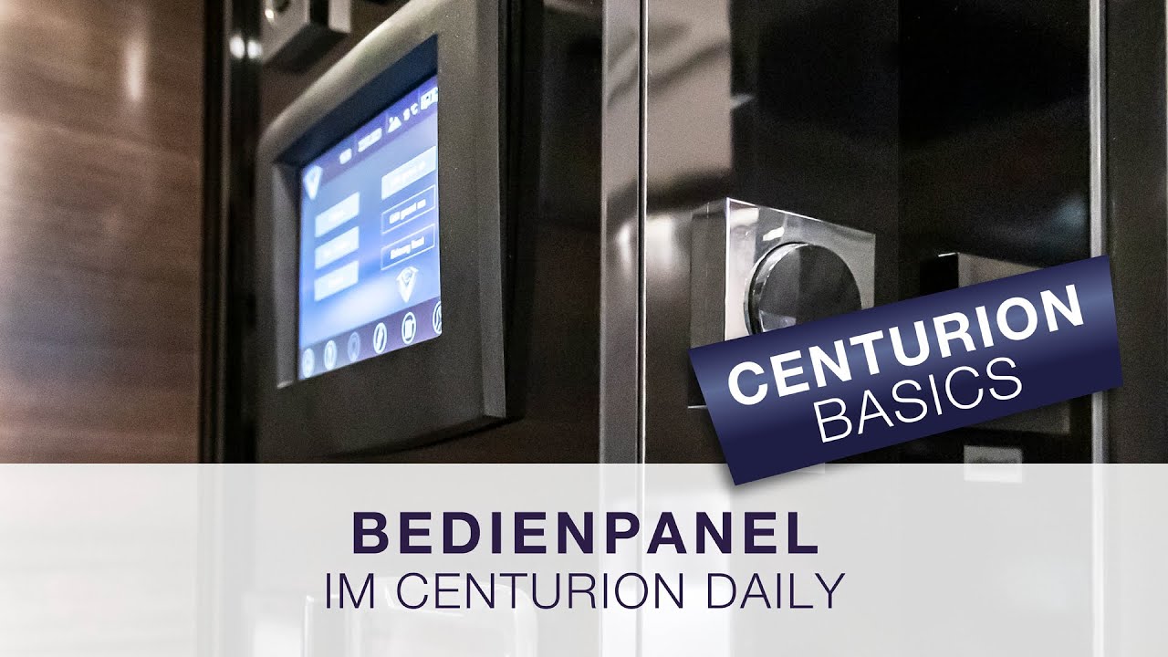 Concorde Basics – CENTURION Daily Bedienpanel