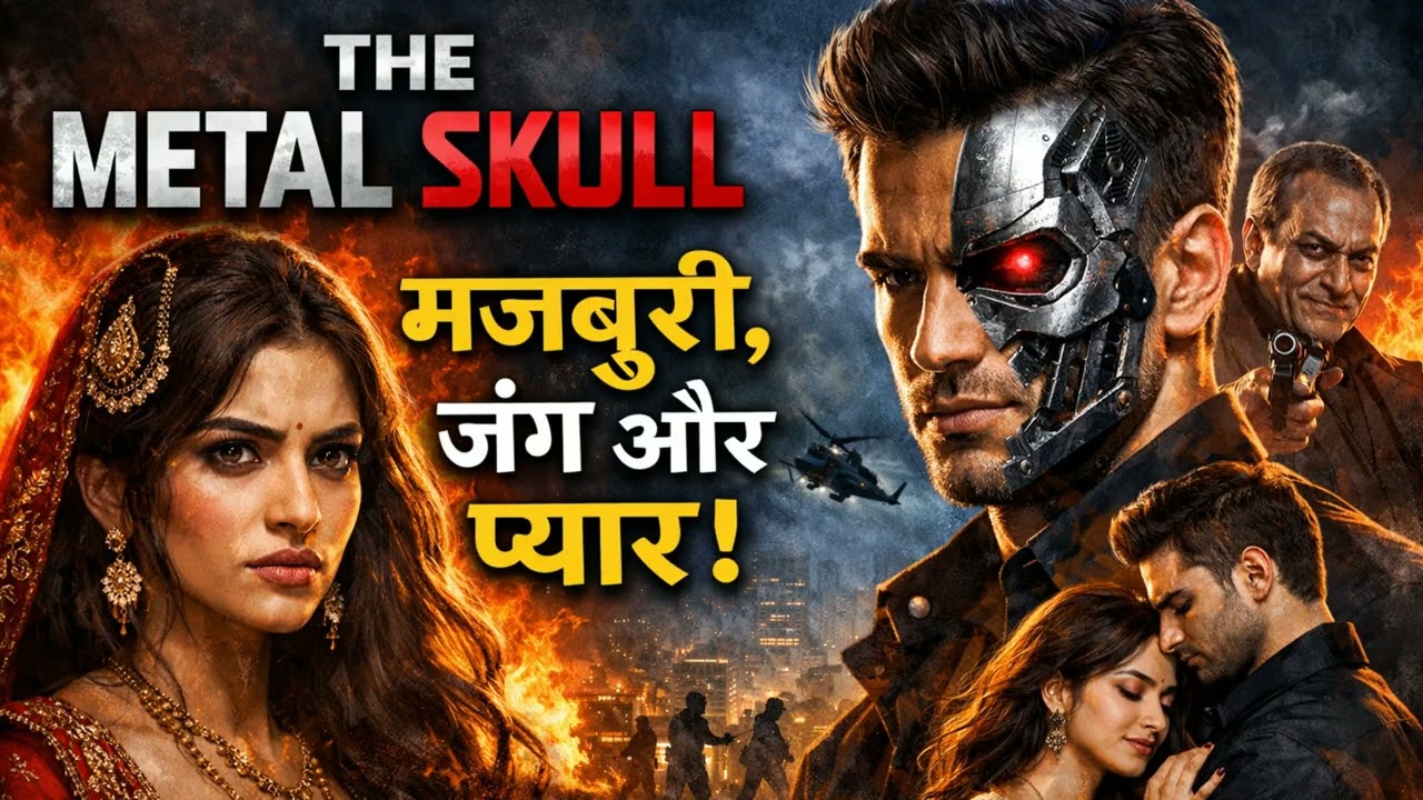   क्या धातु की खोपड़ी के नीचे अब भी एक इंसानी दिल धड़कता है? Hindi Dark Romance + Sci-Fi Audiobooks 