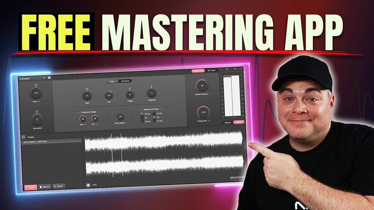 Бесплатное приложение BX Mastering Studio