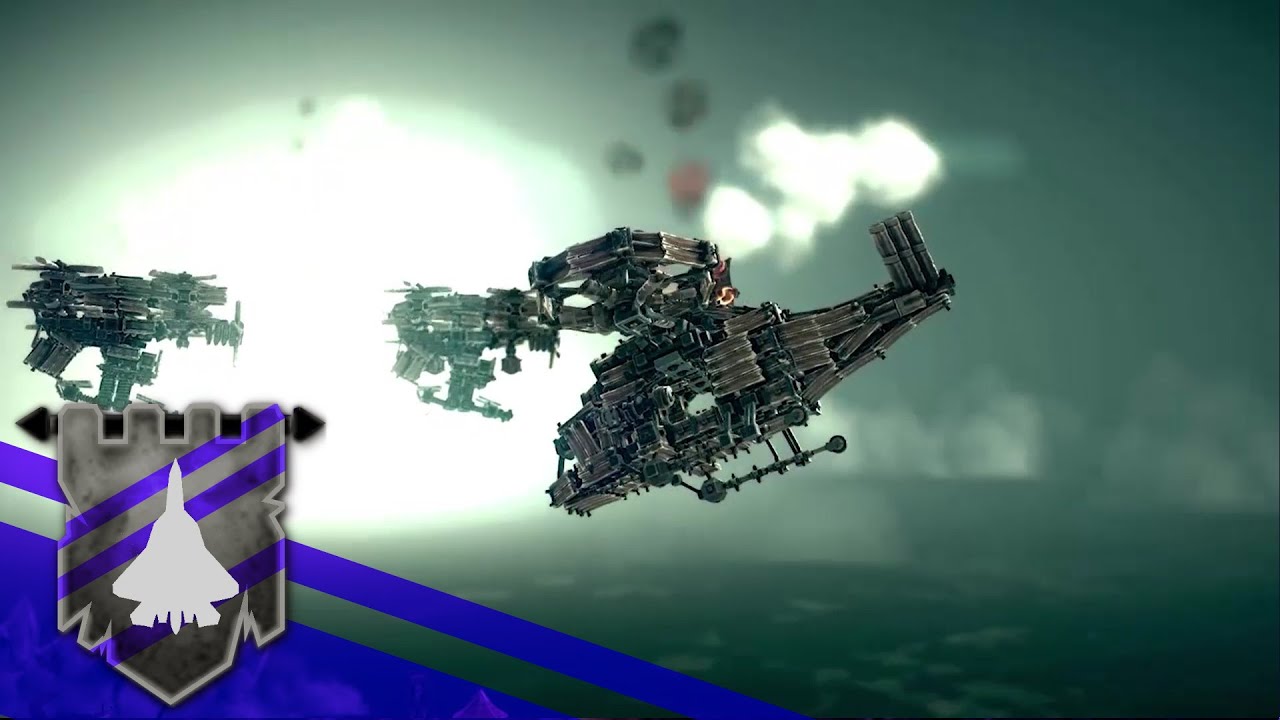 Avatar SA-2 Samson Gunship - Battle Over the Iknimaya | BESIEGE v 0.25 | Theater of Flights #28
