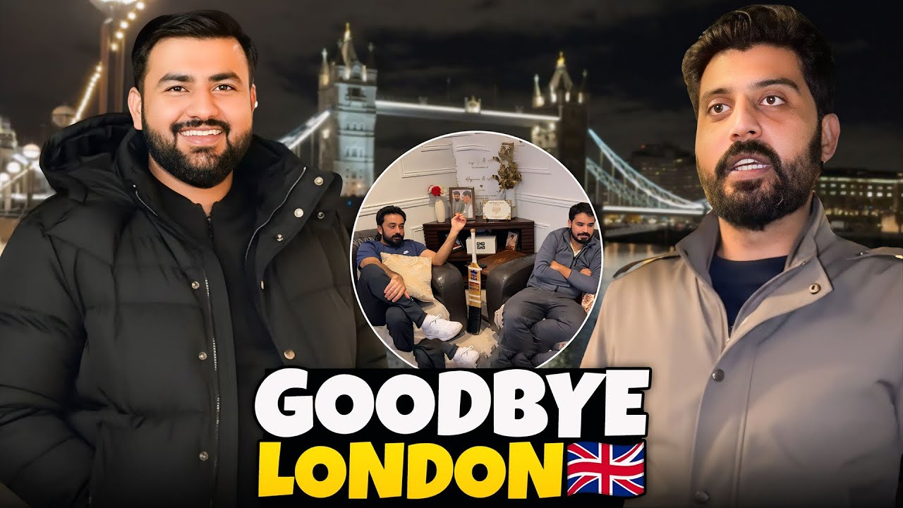 Last night in London Goodbye Waleed 🥹| Next stop Pakistan?🇵🇰| Bilal Marth