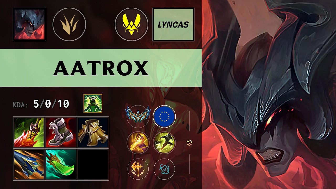 (VIT Lyncas) Aatrox Jungle vs Naafiri - EUW Challenger Patch 26.11