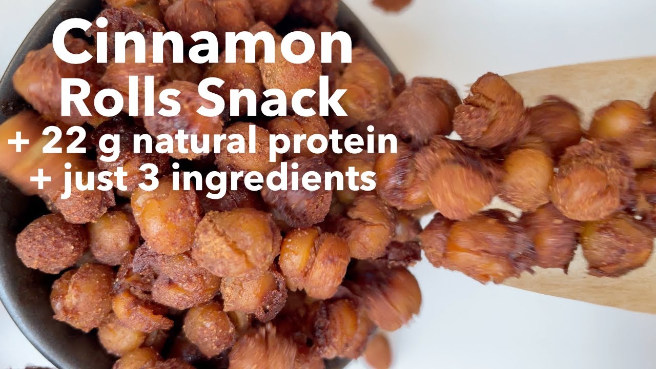 Knuspriger Zimtschnecken-Snack mit hohem Proteingehalt