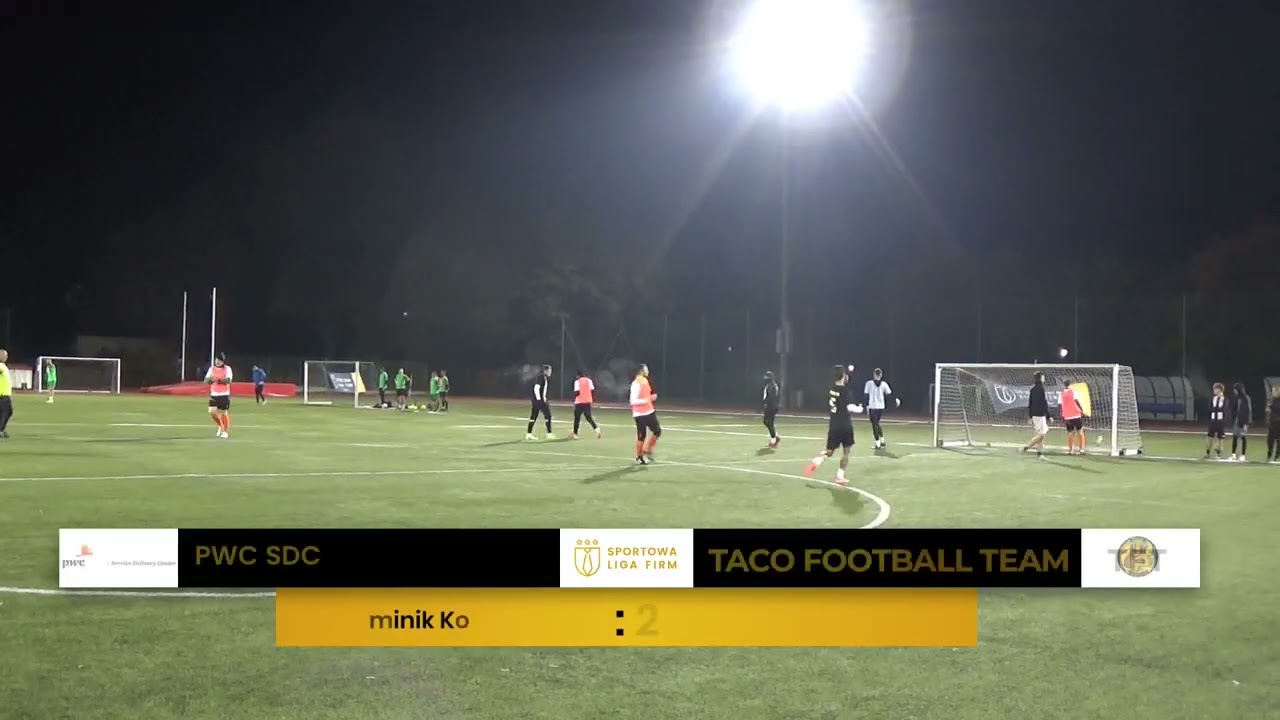 PwC SDC vs Taco Football Team (5 tydzień, SLF Śląsk Jesień/Wiosna 2025/26)