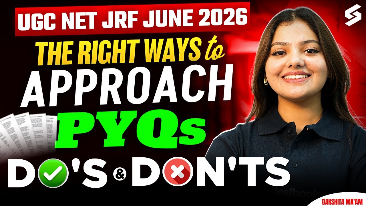UGC NET / JRF English Literature 2026 | RIGHT Ways To Approach PYQs for UGC-NET English | Dakshita