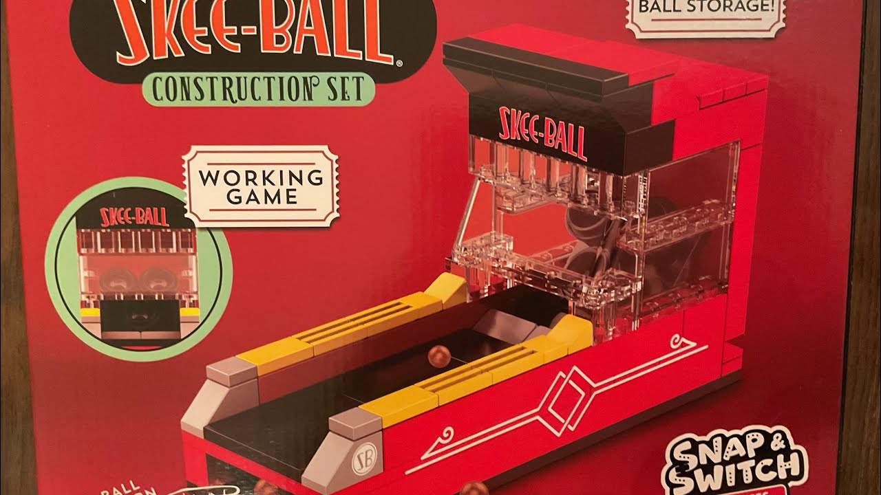 Let&rsquo;s Build Off Brand LEGO From Five Below | Skee-Ball Snap & Switch Working Game Building Bricks