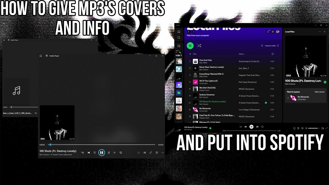 (2025) How to use Spotify Local Files / How to tag MP3 files WITHOUT iTunes
