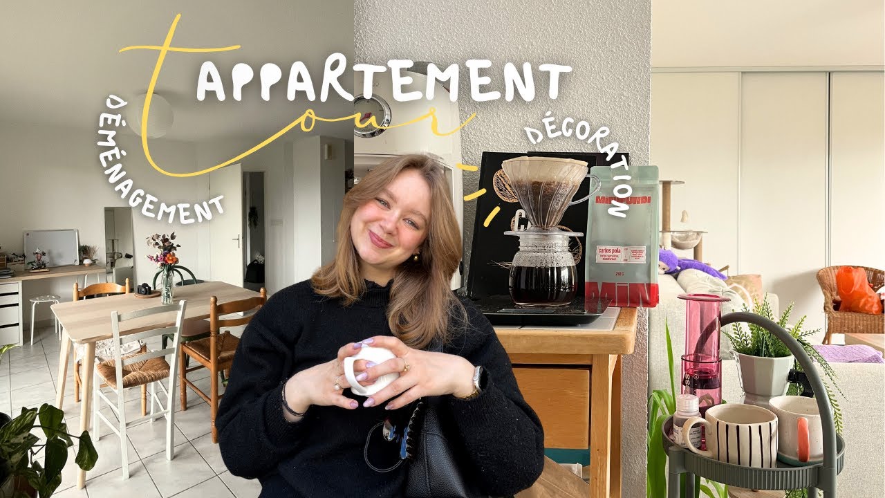 déménagement + appartement tour🫶🏼🌸