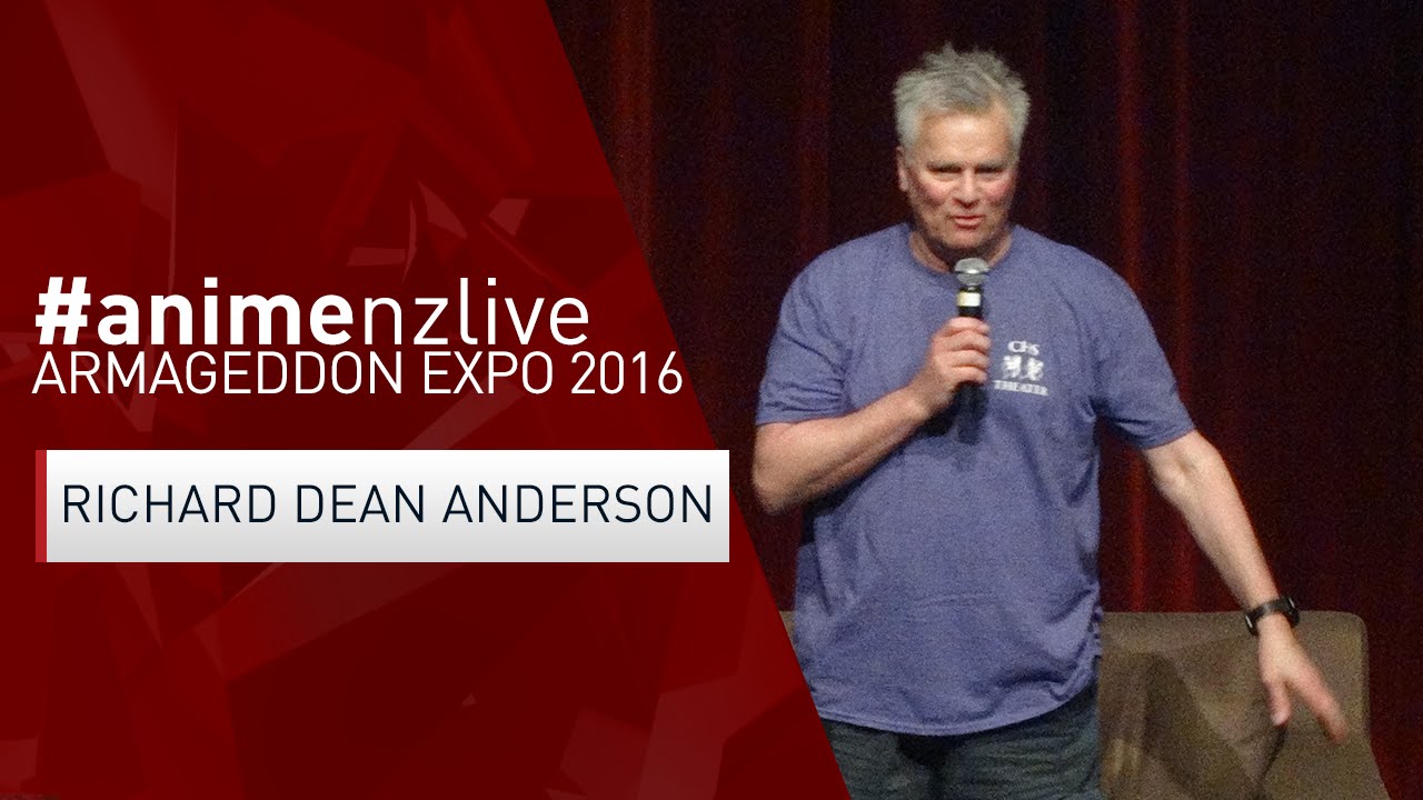 Armageddon Expo 2016: MANUKAU - Sunday : Richard Dean Anderson [#animenzlive]