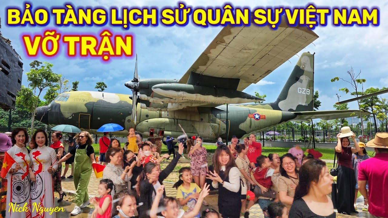 VỠ TRẬN BẢO TÀNG LỊCH SỬ QUÂN SỰ VIỆT NAM - KẸT XE, MƯA GIÓ VẪN ĐÔNG NGHẸT NGƯỜI | A80 | Nick Nguyen