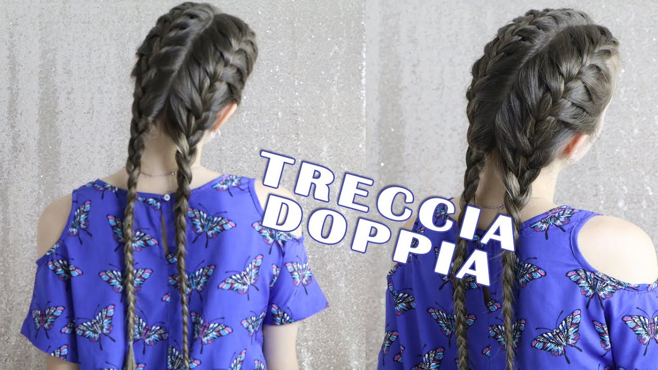Tutorial Treccia alla Francese doppia | Double French Braids Tutorial