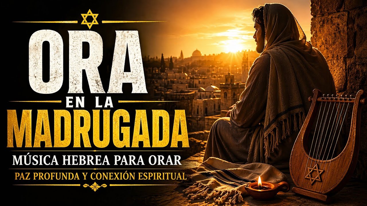 Música hebrea para orar en la madrugada – Devocional instrumental para conectar con Yah-wéh