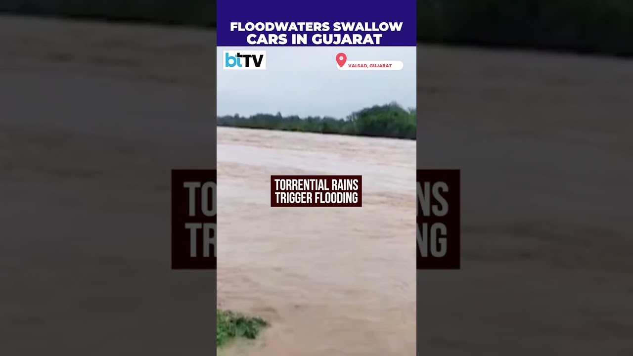 Gujarat Floods: Valsad Submerged As Torrential Rain Forces Thousands To Evacuate