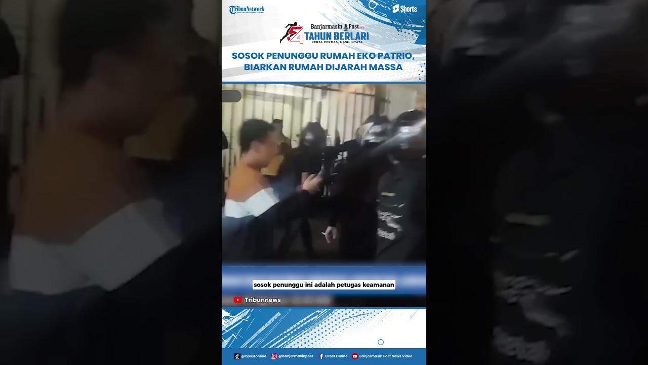 Sosok 'Penunggu' Rumah Eko Patrio Kala di Serbu Massa, Biarkan Masyarakat Jarah Rumah si Pelawak