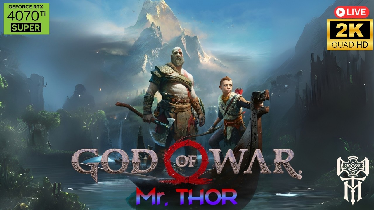 “LIVE🔴EP. 06 ~ GOD OF WAR - Full Gameplay | 2K Graphics | Mr.THOR is LIVE #godofwar #godofwar2018