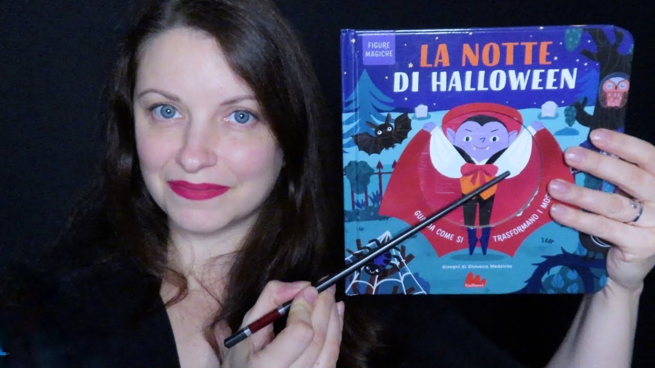 🎃UN LIBRO MAGICO - TRACING PER BIMBI E ADULTI 🎃 ASMR ITA