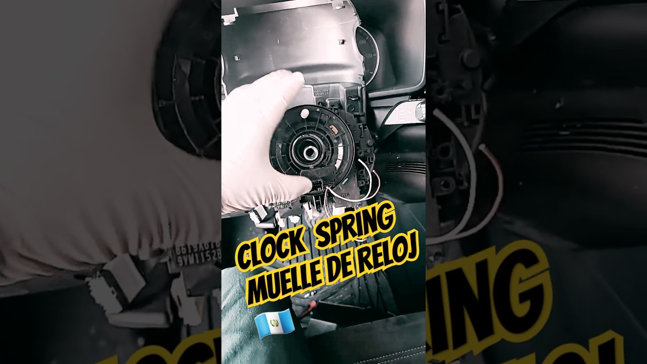 Muelle de reloj o clock springs tip importante a la hora de cambiar uno es el mismo en todos .