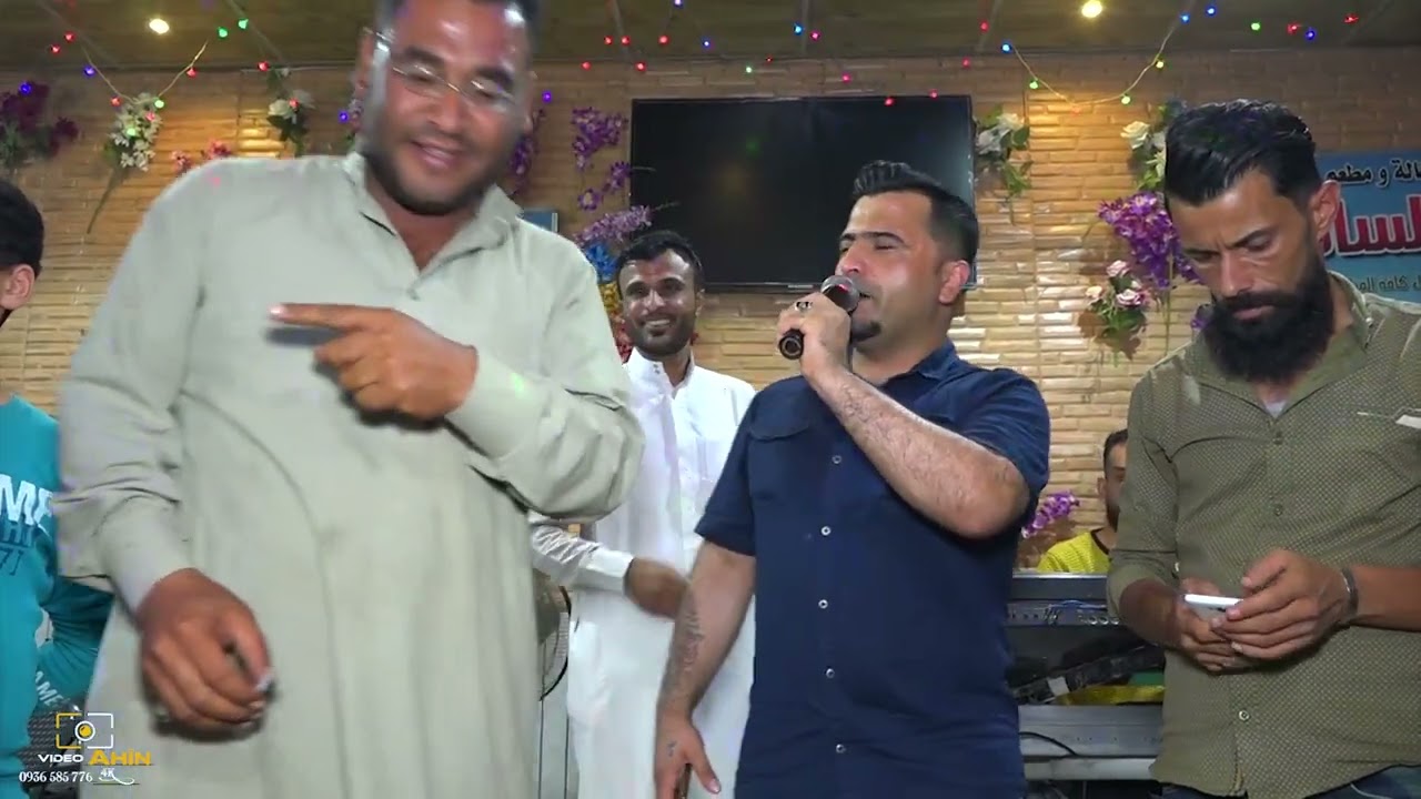 حفلة منبج العريس عبدالكريم الفنان محمود هلال كروب الامل حسن سليمان 4