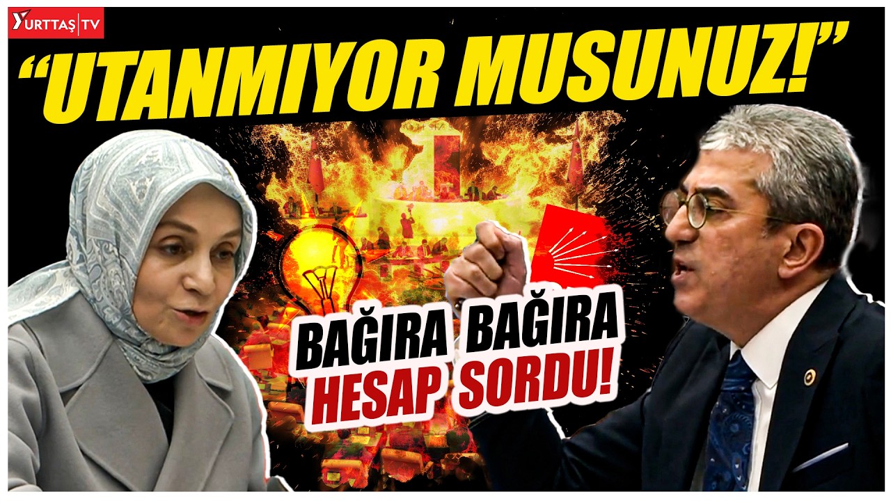 Meclis'te Gökhan Günaydın ile AKP'li Usta arasında şok tartışma! Masaya vura vura hesap sordu!