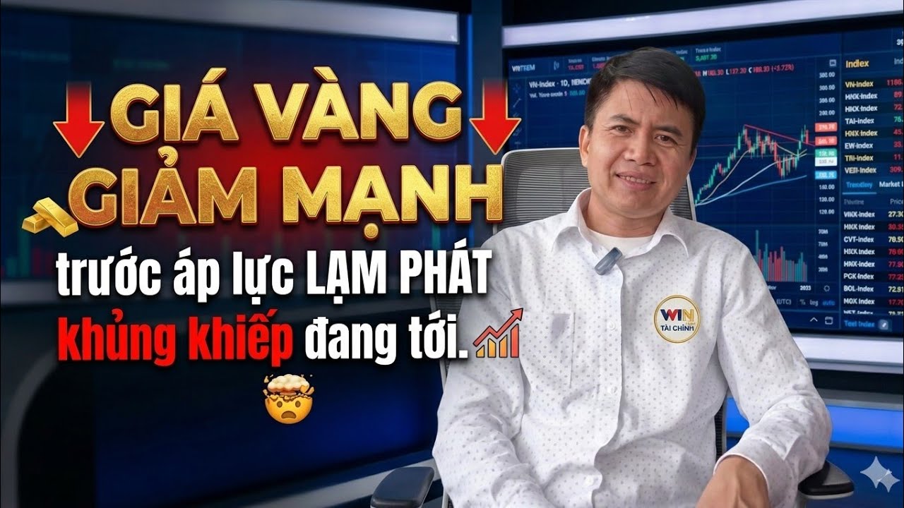 GIÁ VÀNG HÔM NAY đang chịu áp lực LẠM PHÁT khủng lồ từ GIÁ DẦU lại tăng thêm gần 20%.