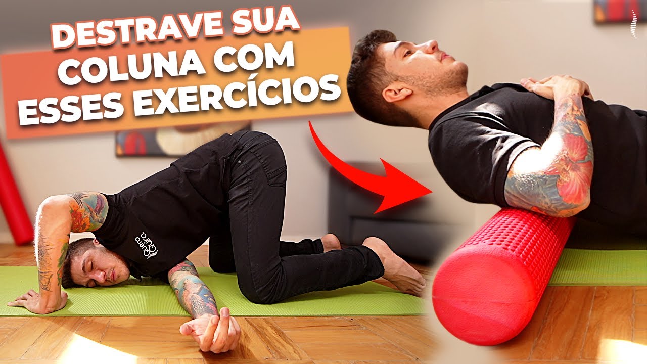 COMO DIMINUIR DORES E PRESSÃO NO MEIO DAS COSTAS (COLUNA TORÁCICA)