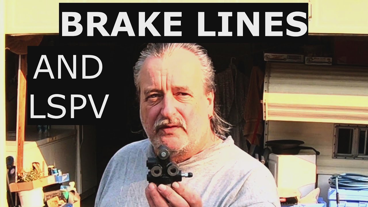 Making brake Lines and LSPV bypass Toyota Tacoma