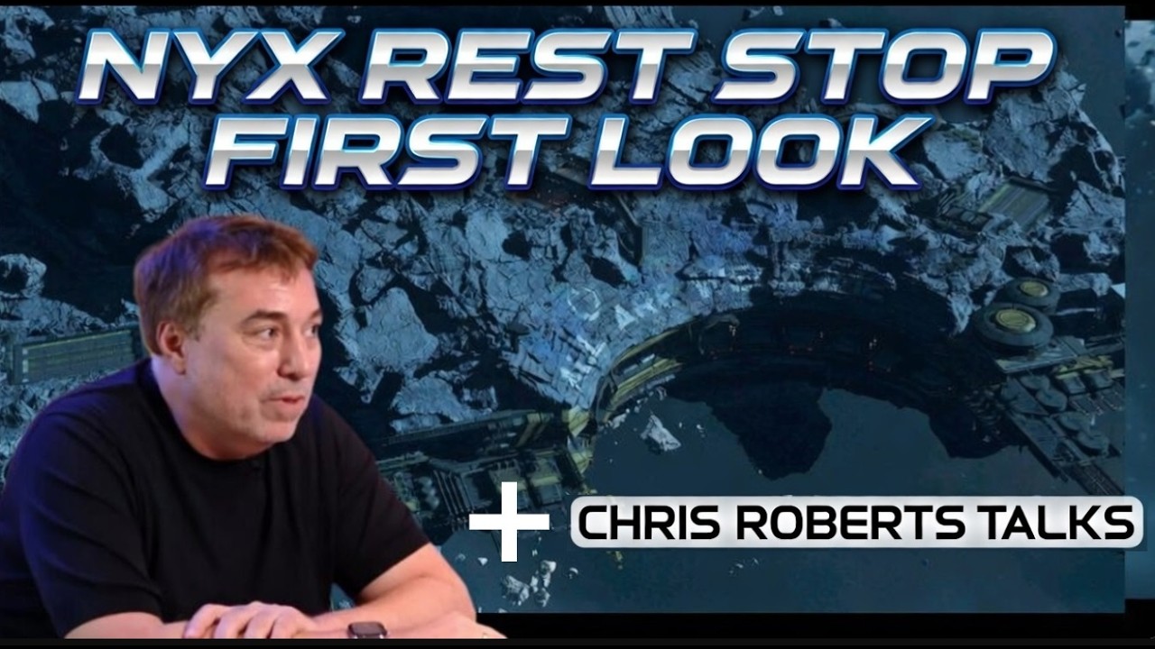 First Look at Nyx Rest Stops +10,000  players per shard in Star Citizen