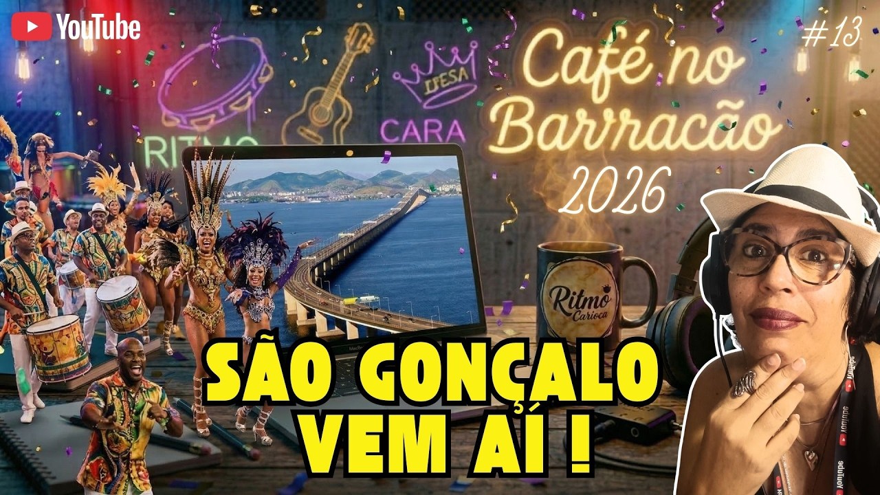 ☕ CAFÉ NO BARRACÃO #013   | SÃO GONÇALO PREPARA CARNAVAL DA RETOMADA COM ESTRATÉGIA PARA SE FIRMAR