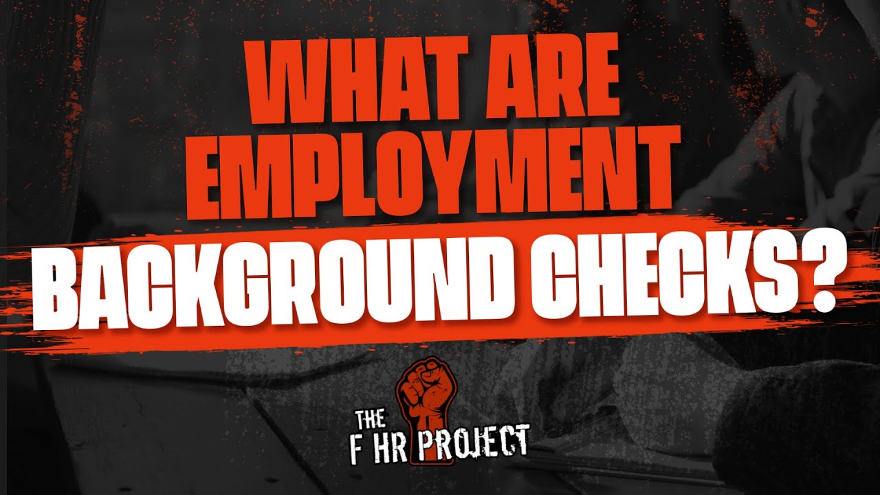 What are pre-employment background checks?