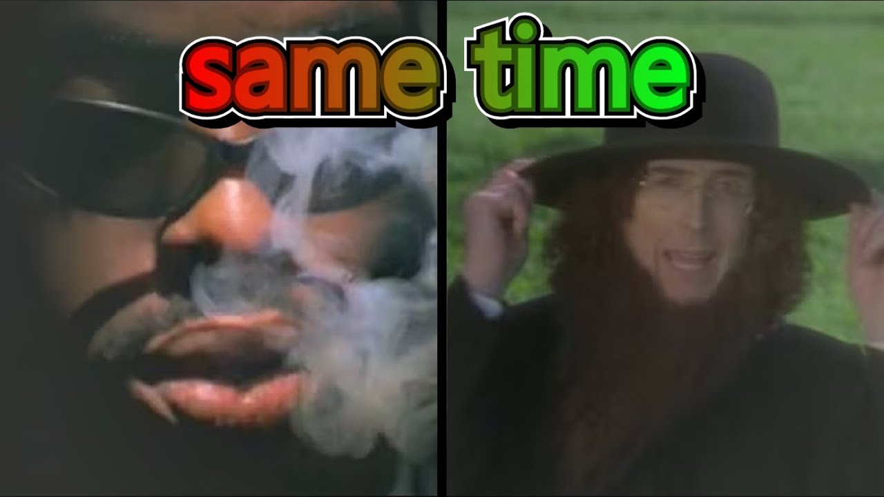 gangsta's paradise & amish paradise at the same time (coolio X weird al yankovic)