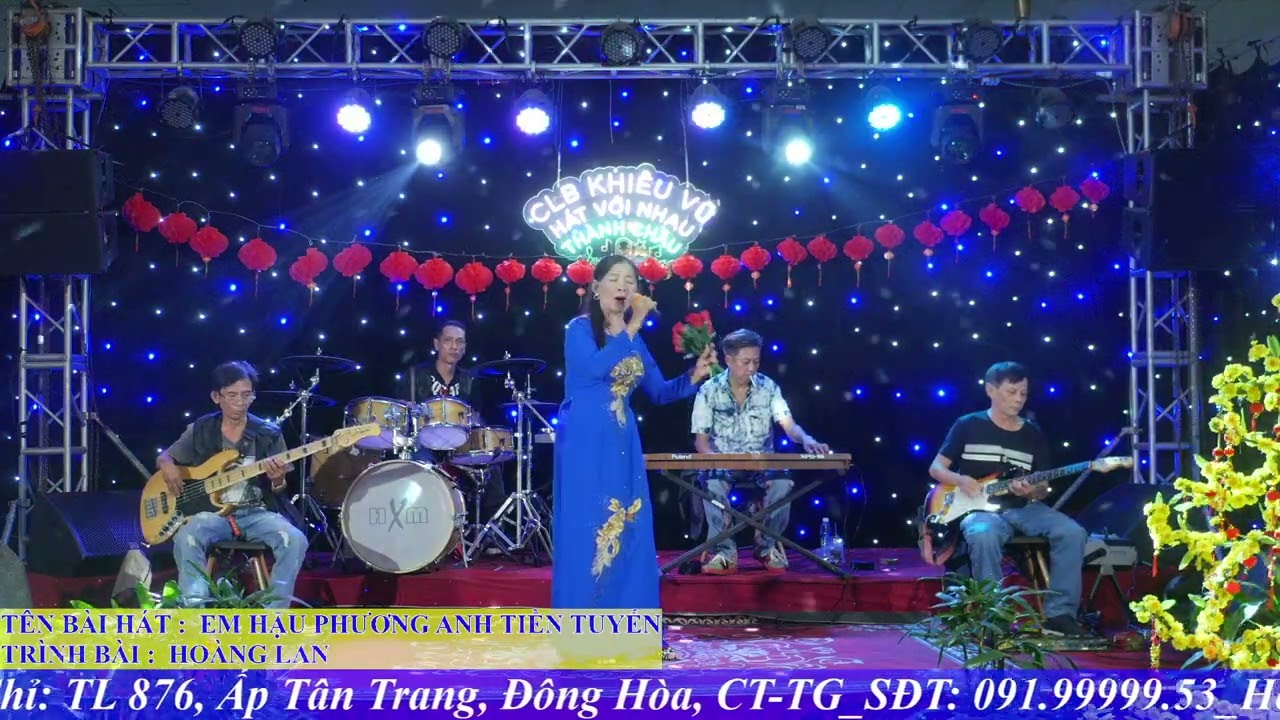 CLB Khiêu Vũ Hát Với Nhau Thành Châu | EM HẬU PHƯƠNG ANH TIỀN TUYẾN | HOÀNG LAN