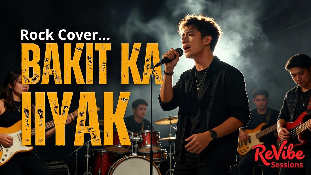 Bakit Ka Iiyak - Jeremiah | ReVibeSessions (Rock Cover)