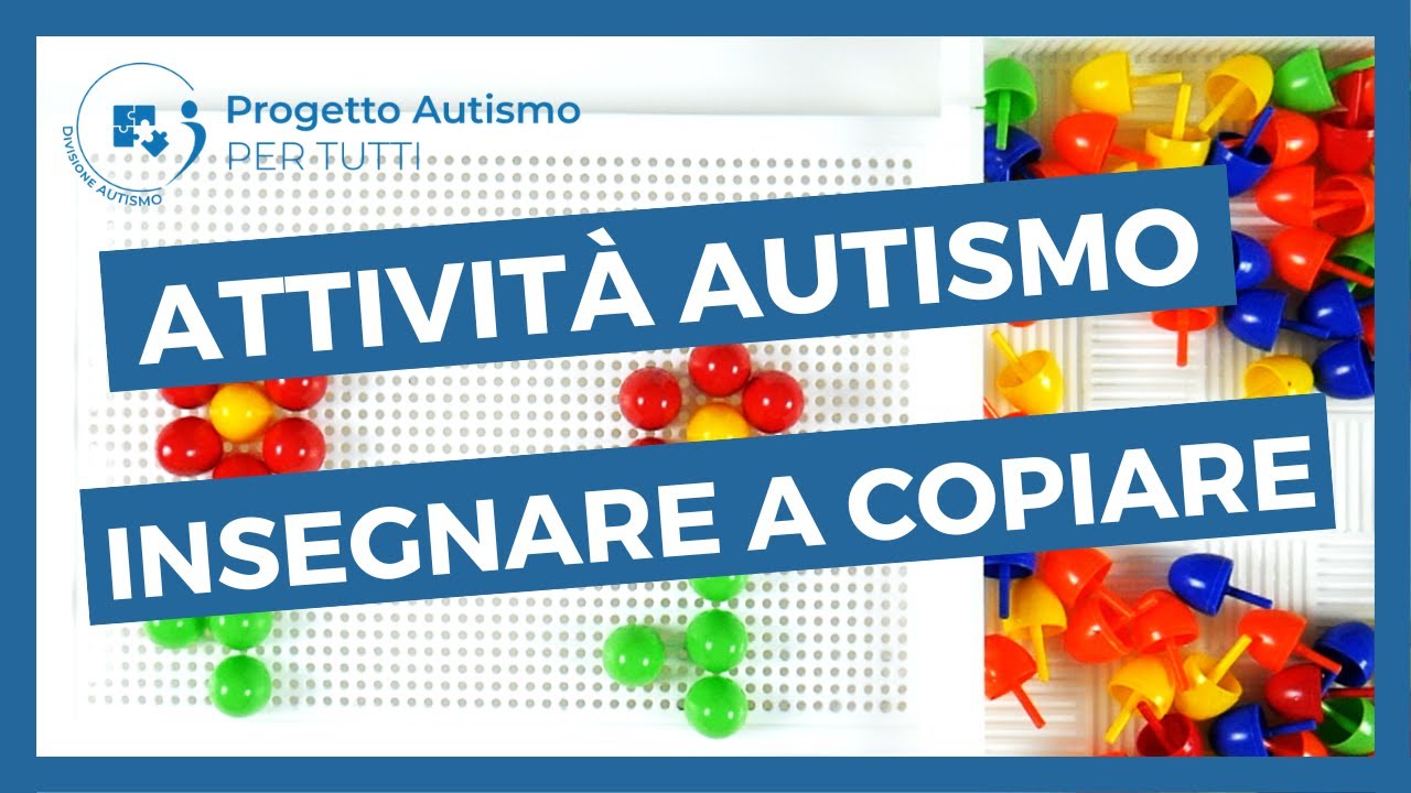 D.4.4 | Attività autismo: come insegnare a copiare con chiodini colorati